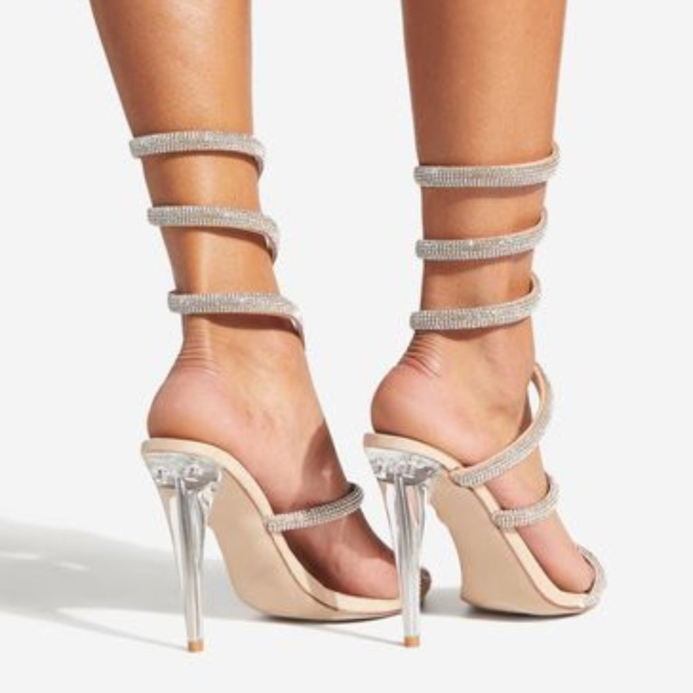 Kenzy Spiral Heeled Sandal - Picture 2 of 5